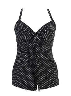 Tankini Love Knot Noir - Must haves - Pin point - "M" -Miraclesuit Swimwear