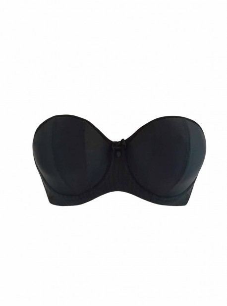 Soutien-gorge bandeau Luxe Noir - Curvy Kate Lingerie