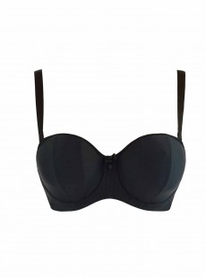 Soutien-gorge bandeau Luxe Noir - Curvy Kate Lingerie