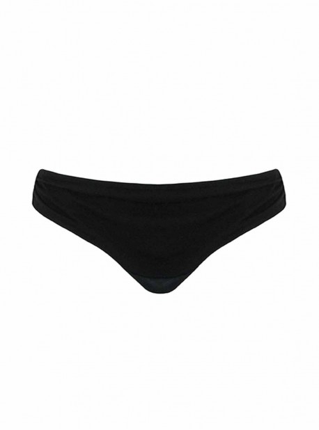 Culotte de bain Classique Wrapsody Black - Curvy Kate Swimwear