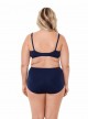 Haut de maillot de bain Surplice bleu nuit - Solid - "M" - Miraclesuit Swimwear