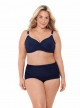 Culotte de maillot de bain bleu nuit Norma-Jean - Solid - "M" - Miraclesuit Swimwear