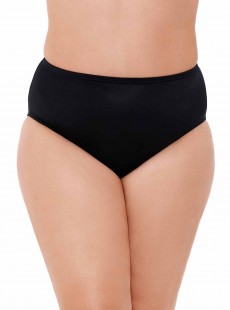 Culotte de bain classique Noir - Les bas - "W" - Miraclesuit Swimwear