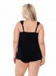 Tankini Dazzle Noir - Razzle Dazzle - " W " - Miraclesuit Swimwear