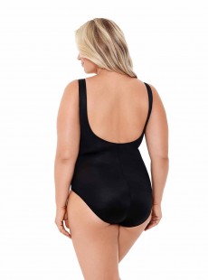 Maillot de bain gainant Escape Noir - Must haves -  "W" -Miraclesuit Swimwear