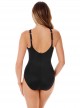 Maillot de bain gainant Aphrodite Noir- Rock Solid - "M" - Miraclesuit swimwear