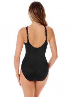 Maillot de bain gainant Aphrodite Noir- Rock Solid - "M" - Miraclesuit swimwear