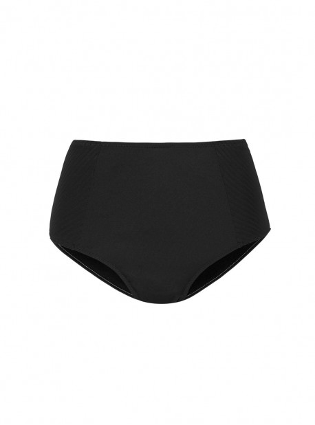 Culotte de bain taille haute - Caviar - Cyell