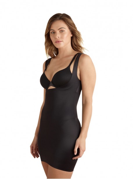 Combinaison gainante extra ferme Black - Shape Away - Cupid Fine Shapewear