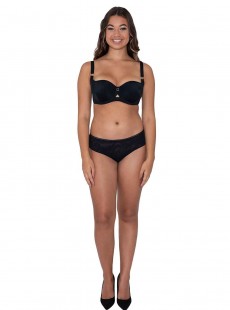 Soutien-gorge balconnet moulé Boost Me Up Black - Curvy Kate Lingerie