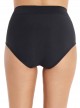 Culotte de bain lissante taille extra-haute Martini Noir - Gitano - Amoressa