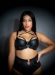 Soutien-gorge Corbeille noir - Harnessed - Scantilly Lingerie