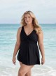 Robe de bain gainante Marais Noire - Must haves - "W" - Miraclesuit Swimwear