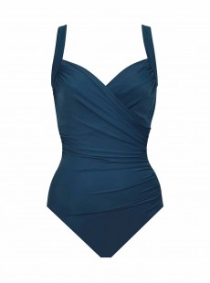 Maillot de bain gainant Sanibel Bleu Canard - Must Haves - "M" - Miraclesuit swimwear