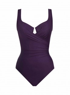 Maillot de bain gainant Escape Violet - Must Haves - "M" - Miraclesuit swimwear