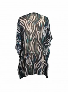 Kaftan Hydra Imprimés vert - Yukon - Amoressa