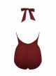 Maillot de bain lissant 1 pièce Jupitar Bordeaux - Solar - Amoressa