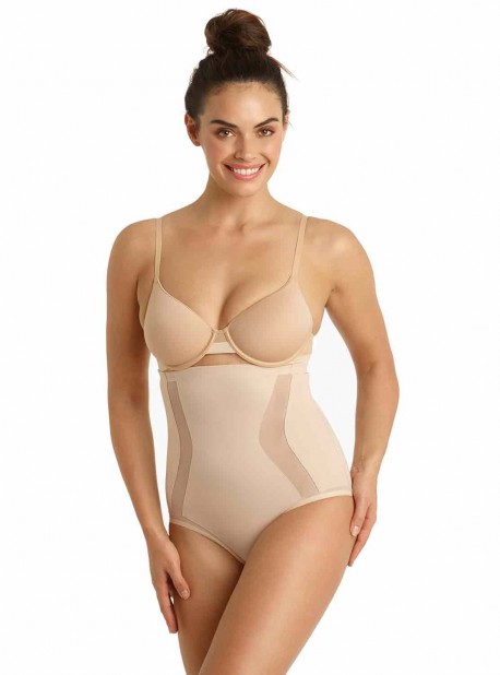 Culotte taille extra-haute nude - Middle manager - Cupid Fine Shapewear