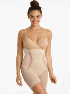 Panty gainant taille haute nude - Middle Manager - Cupid Fine Shapewear