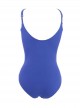 Maillot de bain sculptant 1 pièce Mirabasic Urania - Bleu - Miradonna 