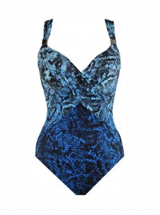 Maillot de bain une pièce Peregrina Bleu - Boa Blues - "M" - Miraclesuit Swimwear
