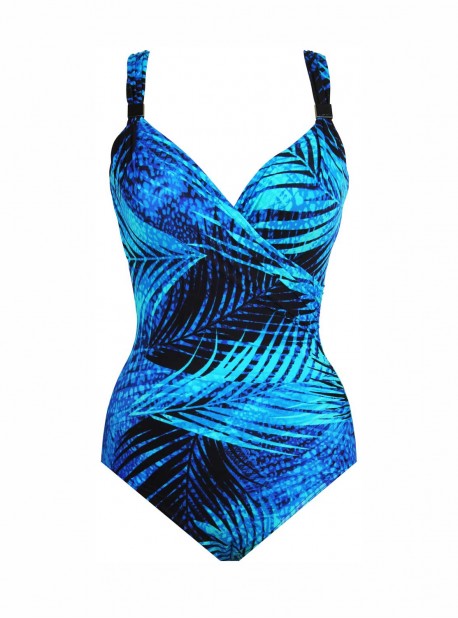 Maillot de bain une pièce Siren Bleu - Shadowcat - "M" - Miraclesuit Swimwear