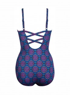 Maillot de bain une pièce Captivate Bleu - Danube Bleu - "M" - Miraclesuit Swimwear