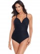 Maillot de bain une pièce Captivate Noir - Rock Solid - "M" - Miraclesuit Swimwear