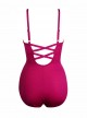 Maillot de bain une pièce Captivate Framboise - Rock Solid - "M" - Miraclesuit Swimwear