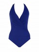 Maillot de bain 1 pièce gainante Wrapsody Bleu - Rock Solid - " M " - Miraclesuit Swimwear