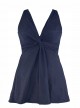 Robe de bain gainante Marais Bleu nuit - Must haves - "W" - Miraclesuit Swimwear