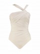 Maillot de bain gainant Europa Blanc - Rock Solid - "M" - Miraclesuit Swimwear