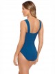 Maillot de bain lissant 1 pièce Uhura bleu - U Turn - Amoressa