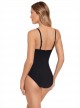 Maillot de bain lissant 1 pièce Ulyana noir - U Turn - Amoressa