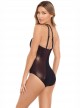 Maillot de bain lissant 1 pièce asymétrique Crescent - Lunar Eclipse - Amoressa