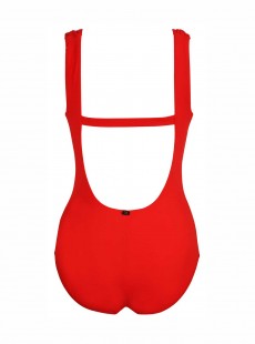 Maillot de bain lissant 1 pièce Andy rouge - Discotheque - Amoressa