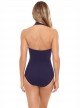 Maillot de bain lissant 1 pièce Drake violet - Oil Slick- Amoressa