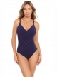 Maillot de bain lissant 1 pièce Getty violet - Oil Slick - Amoressa