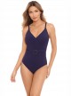 Maillot de bain lissant 1 pièce Getty violet - Oil Slick - Amoressa