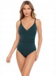 Maillot de bain lissant 1 pièce Getty vert - Oil Slick - Amoressa