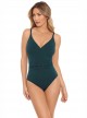 Maillot de bain lissant 1 pièce Getty vert - Oil Slick - Amoressa