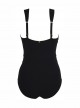 Maillot de bain lissant 1pièce Luma noir - Cash - Amoressa