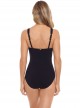 Maillot de bain lissant 1pièce Luma noir - Cash - Amoressa