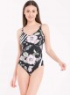 Maillot de bain sculptant 1 pièce Rose Urania  - Alyssa - Miradonna