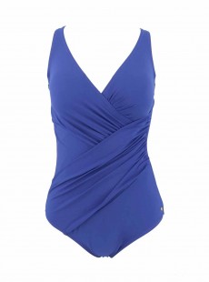 Maillot de bain sculptant 1 pièce Mirabasic Athena - Bleu - Miradonna