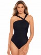 Maillot de bain gainant Europa Noir - Rock Solid - "M" - Miraclesuit Swimwear