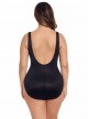 Maillot de bain gainant Escape Noir - Must haves -  "W" -Miraclesuit Swimwear