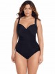 Maillot de bain gainant Sanibel Noir - Must haves -  "FC" -Miraclesuit Swimwear     