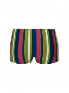  Shorty de bain rayé multicolore - Jakarta - Cyell