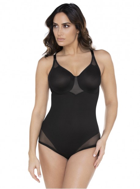 Body sculptant noir - Sexy Sheer Shaping - Miraclesuit Shapewear